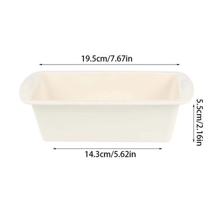 1Pc Mini Toast Silicone Mold Rectangular Cake Pan Cheese Cake Mold Bake Mold Bread Baking Tray