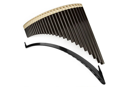 Professional ABS Panflute, Musical Instrument Panpipe, Transverse Pan Fluta Music Wind Musicales, Diatonic Scale, 26 C Key Pipes
