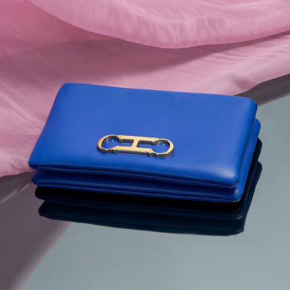 CH Women's Brand Clutch Elegant Design Sense Women's Bag Going Out Fashion Alphabet Design Leather Bag