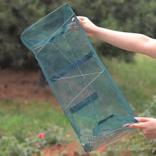 Load image into Gallery viewer, Folded Fishing Net Trap Portable Zipper Bait For Shrimp Crawfish Crab Baits Fishing Network Tackle Outdoor Fishing Accessories
