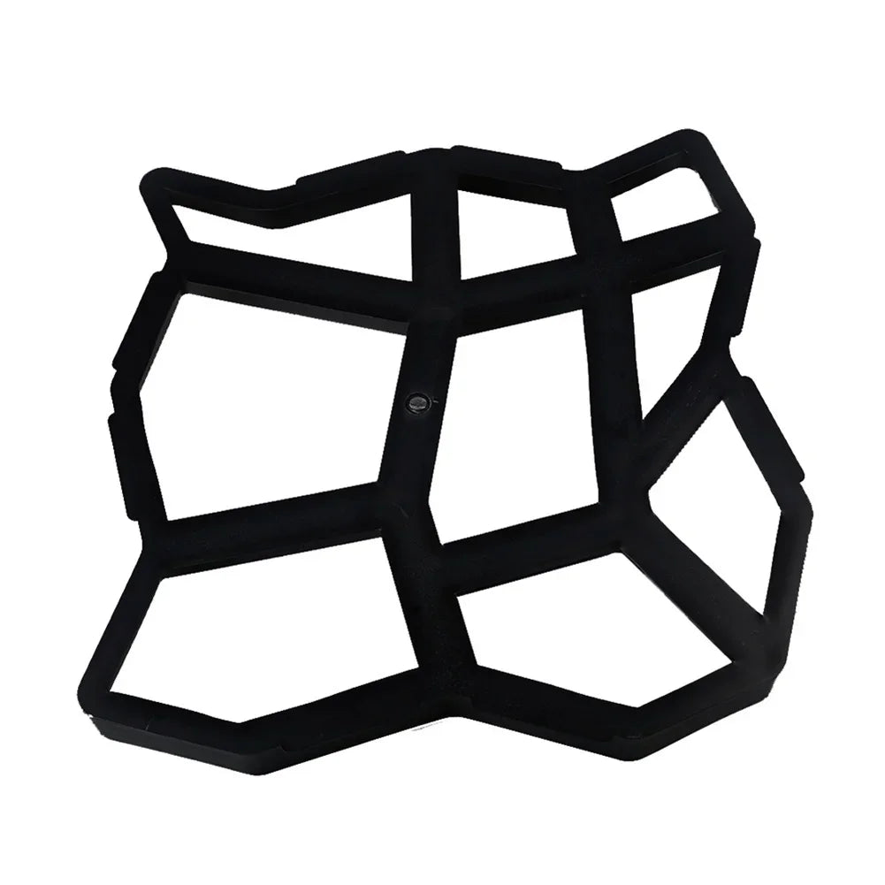 Garden Mold Walk Pavement Reusable DIY Manually Paving Cement Brick Stone Road Concrete Molds Manually Paving Patio Molds