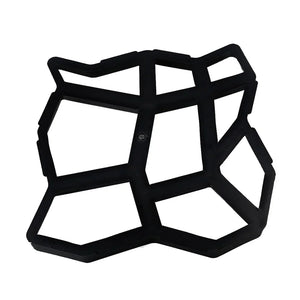 Garden Mold Walk Pavement Reusable DIY Manually Paving Cement Brick Stone Road Concrete Molds Manually Paving Patio Molds