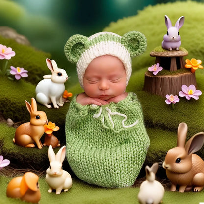 Newborn Baby Hat  Photo Photography Prop Hats Outfits  Baby