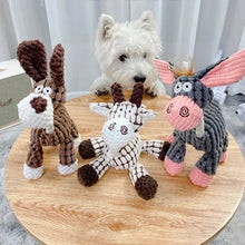 Load image into Gallery viewer, Immortal Squeaker Plush Toy for Aggressive Chewers Dropship Dog Toys for Grinding Teeth Dog Toy Pet Product Puppy Dogs Bite Doll
