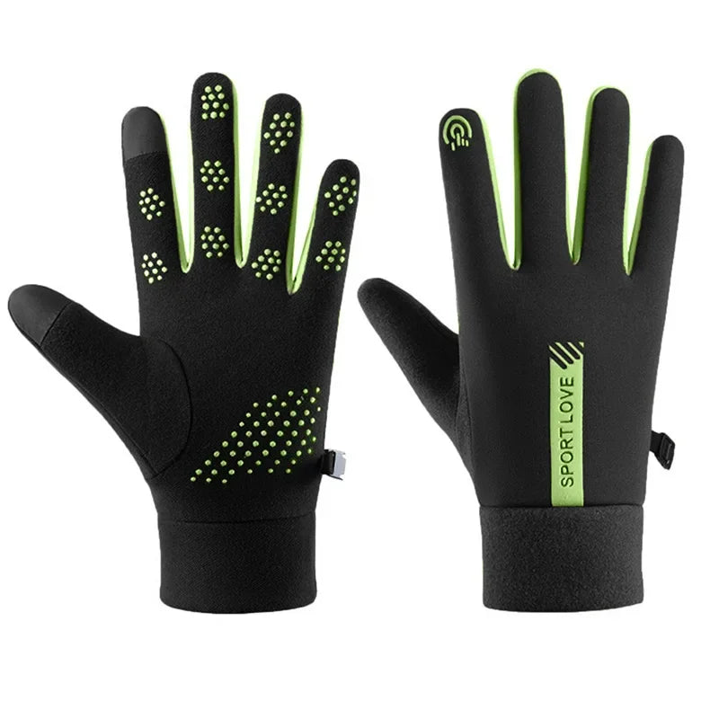 Winter Gloves Women Cycling Bike Thermal Cold Resistance Wind Waterproof Bicycle Warm Outdoor Running Skiing Mittens