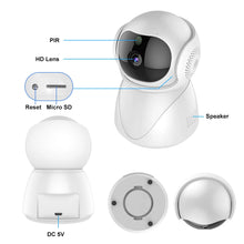 Load image into Gallery viewer, 5G Indoor Wifi Camera HD 360° dual-frequency Surveillance Security Camera Night Vision Auto Tracking Baby Monitoring Camera
