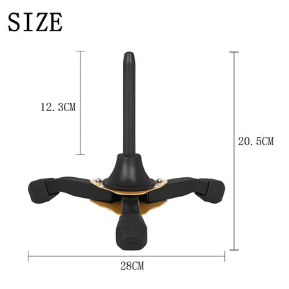 Flute Clarinet Stands Soprano Straight Saxophone Stands Oboe Stand Portable Foldable Tripod Holder Wind Instrument Accessories