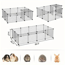 Load image into Gallery viewer, Portable Pet Playpen Puppy Dog Fences Gate Home Indoor Outdoor Fence Exercise
