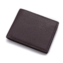 Load image into Gallery viewer, 2025 New Wallet Men Short Dollar Clip Zipper Simple Soft Leather Lightweight
