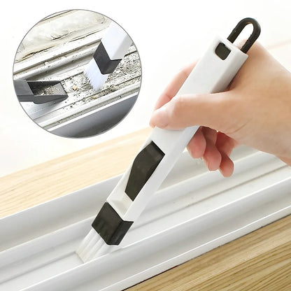 9Pcs Groove Cleaner Brush Set Multipurpose Hand-held Cleaning Brush Deep Cleaning Reusable Tile Joint Scrub Brush NEW