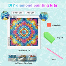 Load image into Gallery viewer, Special Shape Diamond Art Painting Kits for Adults and Beginners,mandala DIY Diamond Art Painting for Home Wall Decoration Gift
