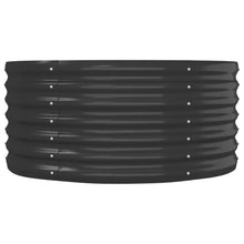 Load image into Gallery viewer, Garden Raised Bed Powdercoated Steel 59.8x31.5x14.2 Anthracite
