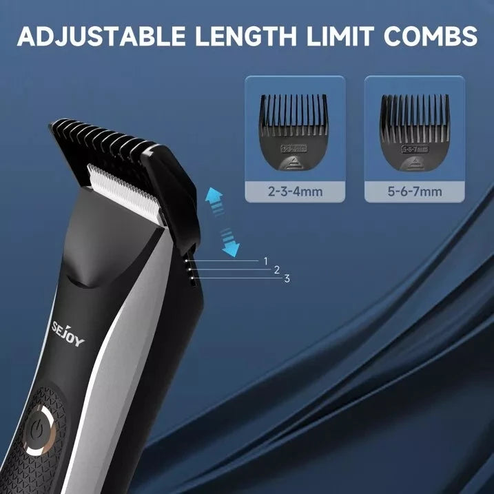 Sejoy Body Hair Trimmer for Men  Pubic Hair Trimmer Ball Shaver Hair Cutting Machine