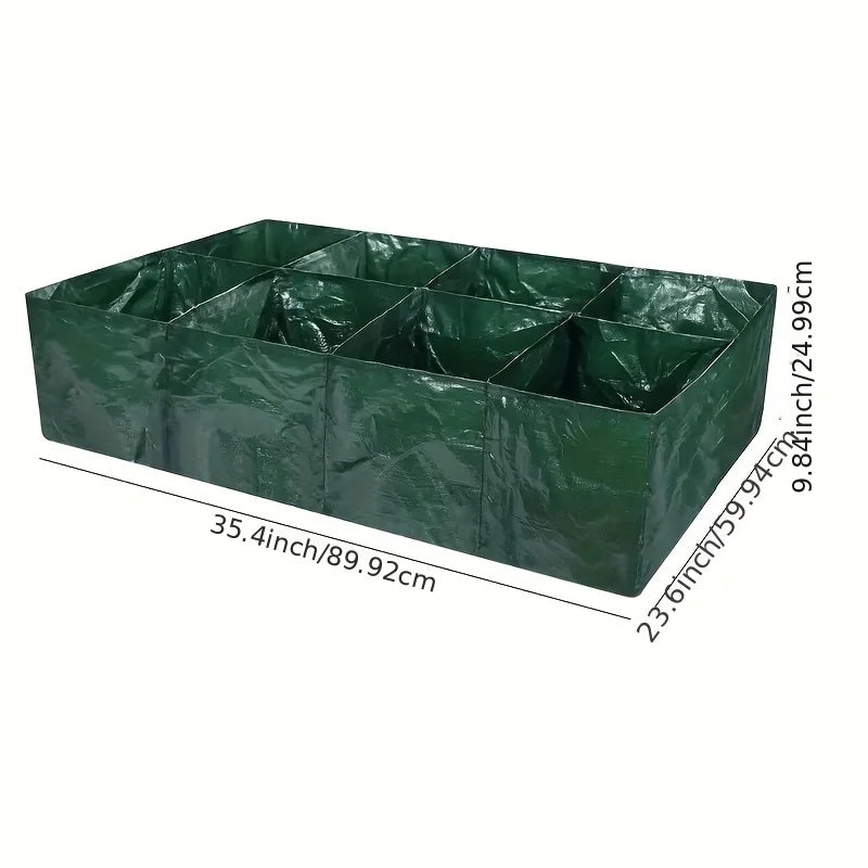 Grow Bag Plant Garden Planter Vegetable Flower Nursery Pot Flowerpot Round Cultivation Growth Container Outdoor