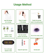 Load image into Gallery viewer, Intelligent Hydroponic Growing System Indoor Planting Machine Garden Plant Vegetable Planter Pot Automatic Timer LED Growth Lamp
