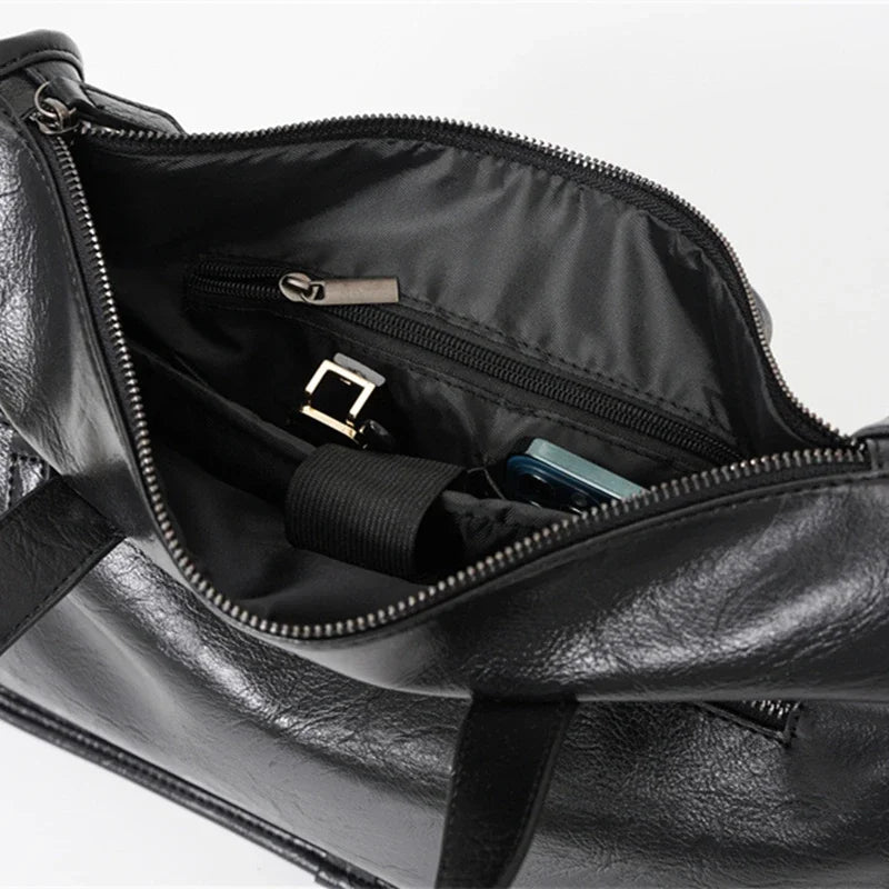 Large Capacity Handbags Men Business Laptop Bag Top-Handle Bags Briefcase With Shoulder Strap Mens Travel Crossbody Bag Totes