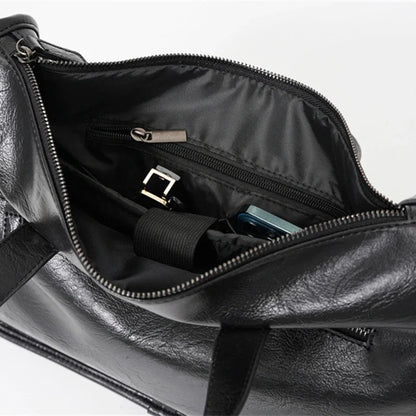 Large Capacity Handbags Men Business Laptop Bag Top-Handle Bags Briefcase With Shoulder Strap Mens Travel Crossbody Bag Totes