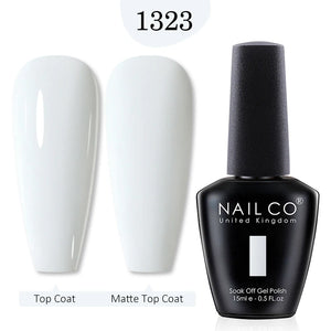 NAILCO 15ml Transparent Nude Color Series Jelly Gel Nail Polish Pink Red Nails Art Manicure Gel Varnishes Gellack Design Lacquer