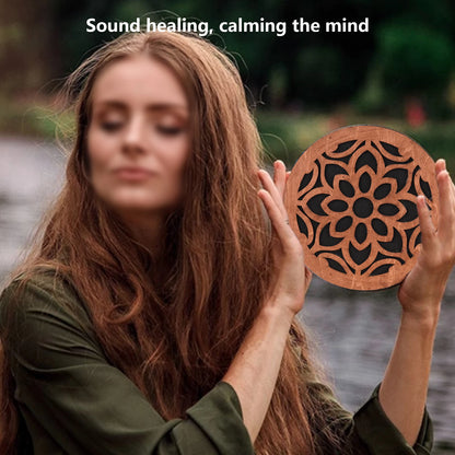 8/12-inch Ocean Drum Ethnic Percussion Instrument Onomatopoeic Music Portable Hand Drum Instrument Sound Therapy Relaxing Water