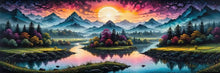Load image into Gallery viewer, Large Size Diamond Painting Mountains And Rivers New Diy Full Mosaic Embroidery Natural Scenery Picture Wall Decor
