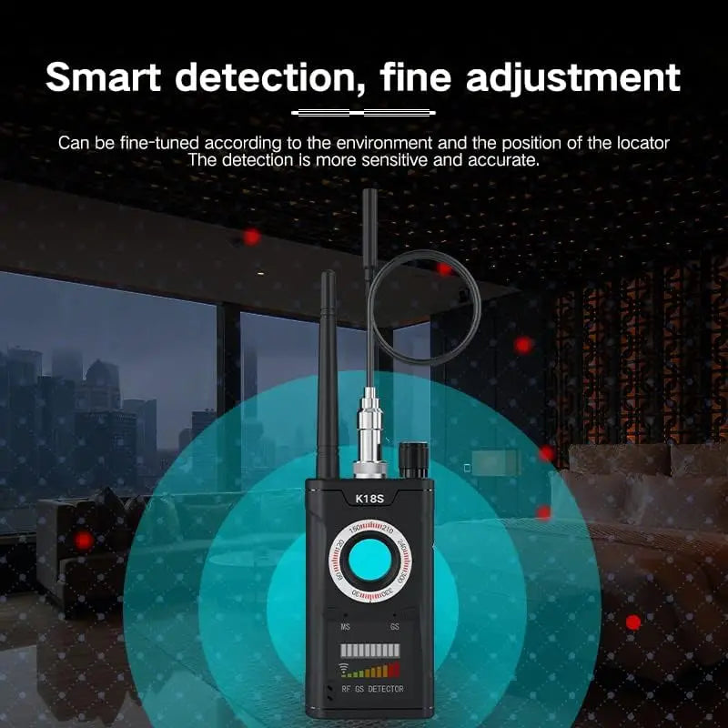 Hidden Camera Detectors Device Detector,Spy Detector,RF/Bug Signal Scanning/IR Mode Detection/Magnetic Field Detection