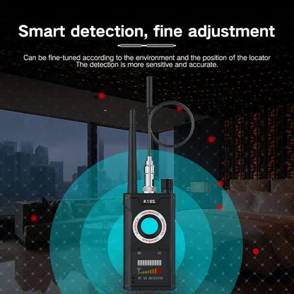 Hidden Camera Detectors Device Detector,Spy Detector,RF/Bug Signal Scanning/IR Mode Detection/Magnetic Field Detection