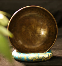 Load image into Gallery viewer, Therapeutic Tibetan Bowl Tibetan Bell Meditation Bowl Meditation Instruments Spiritual Meditation Musical Instruments Percussion
