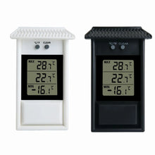 Load image into Gallery viewer, Garden Waterproof Thermometer Digital Thermometer Display Max Min Greenhouse Thermometer Garden Indoor Outdoor Wall Room
