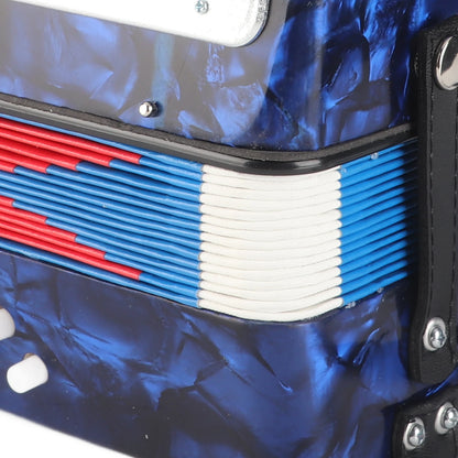 17 Key Accordion Teaching Training Interest Cultivation Musical Instrument for Children Bass Piano Accordion Musical Instrument