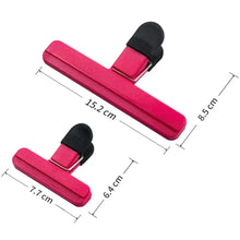 Load image into Gallery viewer, Portable Bag Clips Kitchen Storage Food Snack Seal Sealing Bag Clips Sealer Clamp Plastic Tool Kitchen Organization Accessories
