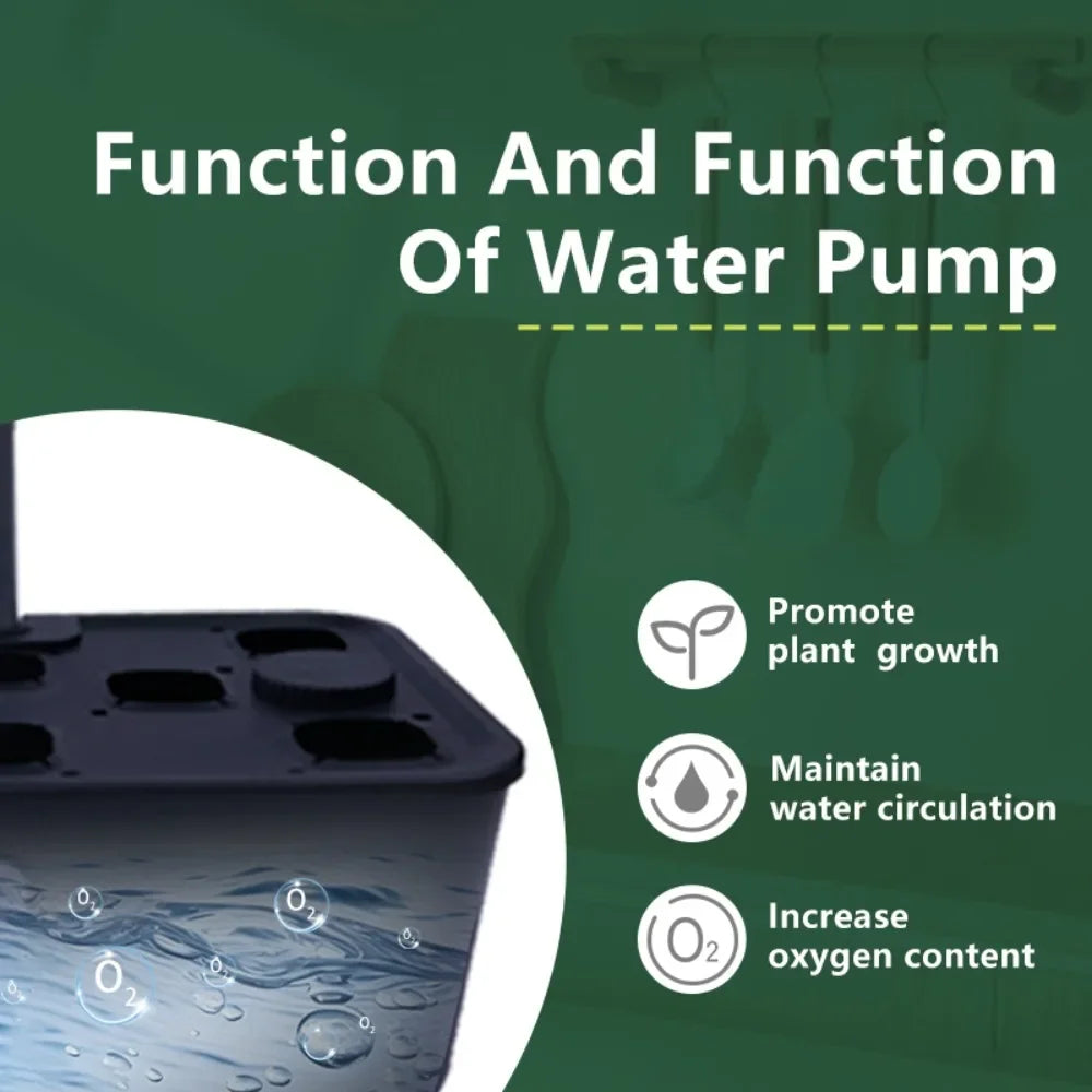 Plant Hydroponic Machine with Lifting Rod Planting Vegetables Intelligent Flowerpot Household LED Lights Hydroponic System
