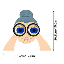 Load image into Gallery viewer, Garden Fence Decoration for Meddlesome Elderly People and Ladies in the Garden Courtyard Garden Decoration Outdoor Fence Poster
