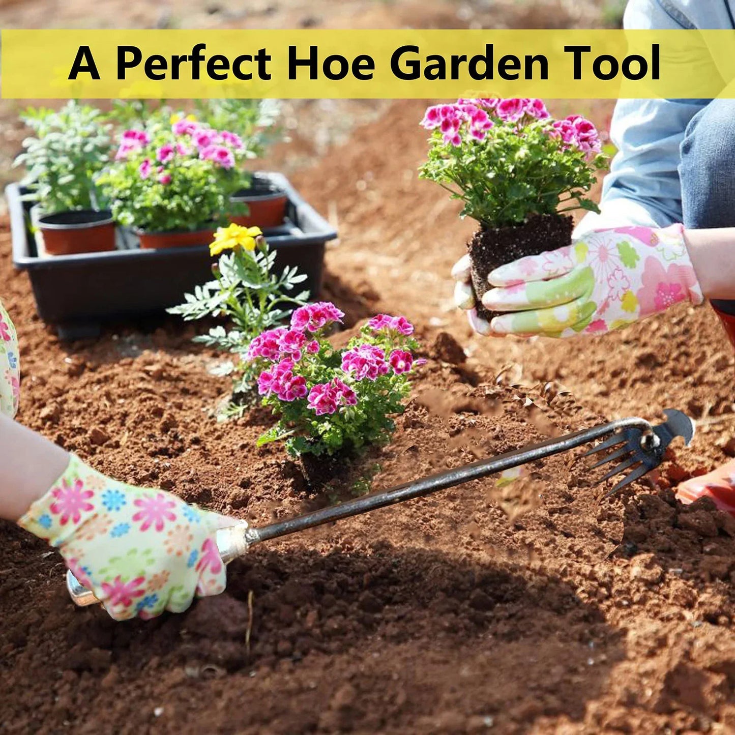 Garden Weeding Tool 30/40/50cm Weed Extractor Removal Agricultural Bonsai Tool Garden Supplies Horticulture for Home Outdoors