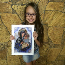 Load image into Gallery viewer, Holy Virgin Mary 5D DIY Diamond Painting Crystal Orthodox Icon Figure Decorative Cross-stitch Fashion Religion Paintings
