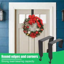 Load image into Gallery viewer, 8Pcs Over The Door Hooks Metal Over The Door Hangers Strong Bearing Capacity Clothes Hooks Sturdy Anti-Slip Over The Door Hooks
