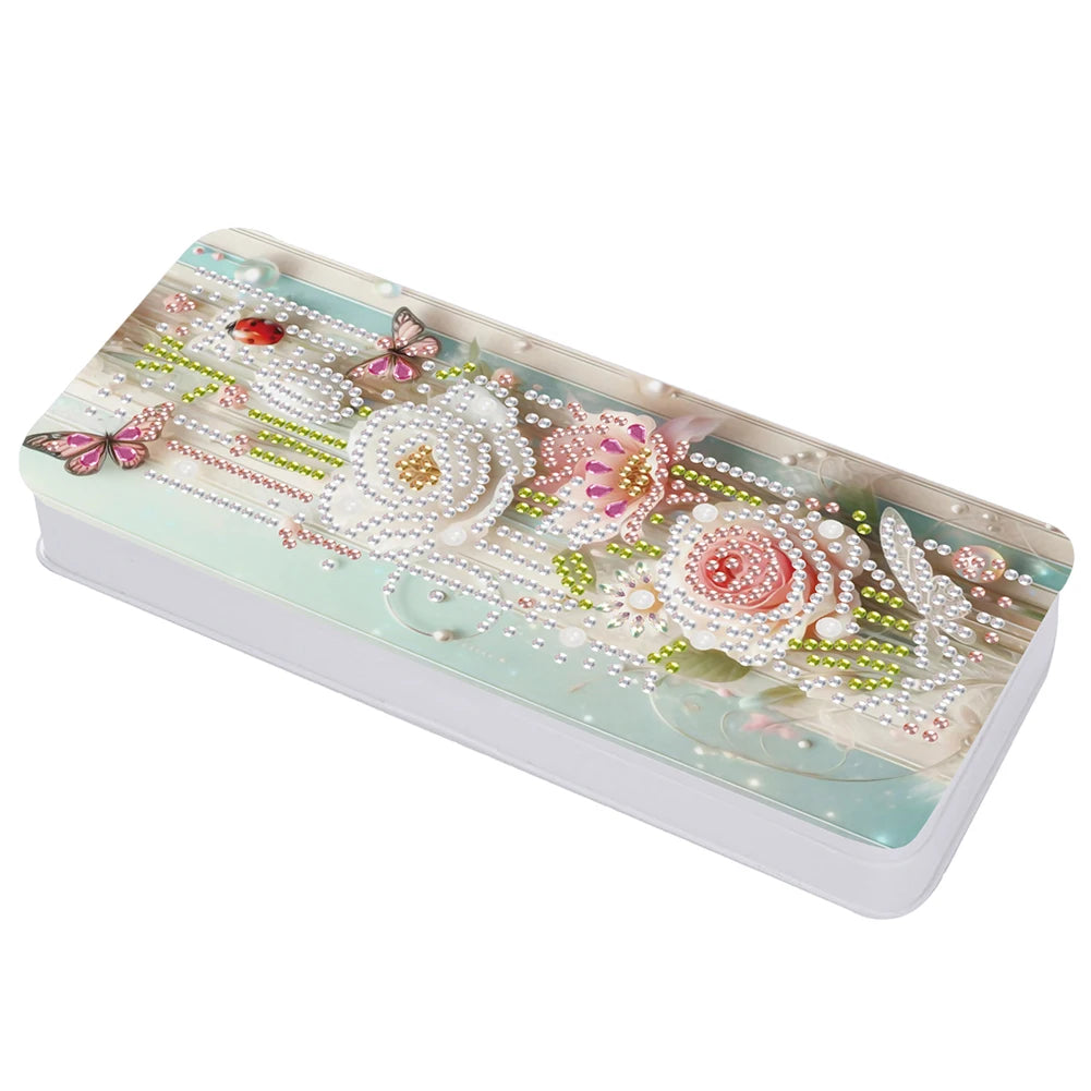 21 New Diamond Painting Pencil Case Art Pen Holder Aesthetic Diamond Painting Stationery Case As a Gift for School Children