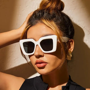 New Irregular Square Sunglasses for Women Men Luxury Design Ladies Party Eyewear Shades UV400 Protection Sun Eyeglasses Goggles