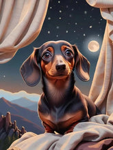Load image into Gallery viewer, Dachshund 5D Diamond Painting Cute Pet Dog Art Mosaic Portrait DIY Diamond Embroidery Room Home Decor Art Rhinestones Handicraft
