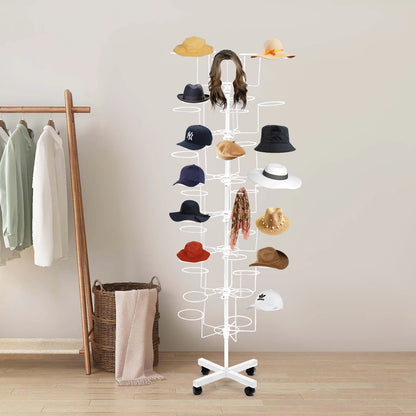Space-Saving Hat Rack: High-Quality, Stylish, and Convenient Storage for Home or Store