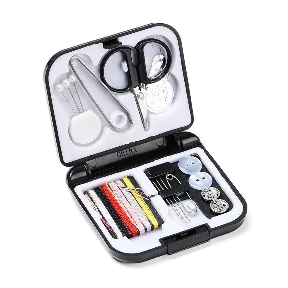 Mini Sewing Kit for Mending and Sewing Portable Home Travel Sewing Box Needle Threads Box Set DIY Sewing Tools & Accessories