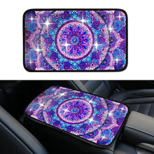 Load image into Gallery viewer, 1 DIY diamond painting set, canvas material mandala themed car pad, suitable for car interior decoration pad gifts.
