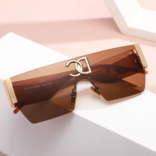 Load image into Gallery viewer, Fashion sunglasses for women, outdoor cycling glasses, sunscreen, windproof, frameless sunglasses for men, UV resistant
