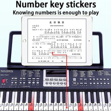 Load image into Gallery viewer, 61 Keys Electronic Piano Professional Adult Children Beginner Keyboard Instrument Portable Electronic Organ Musical Synthesizer
