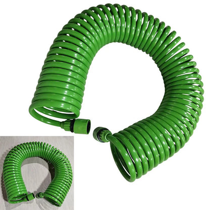 7.5/20m Home Garden Watering Hose Garden Hose Courtyard Water Hose Pipe For Household Flower Plant Outdoor Watering Device Green