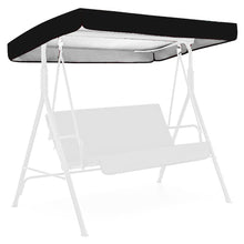 Load image into Gallery viewer, Garden Swing Canopy Replacement Top Cover Tarp Waterproof Sun Protection for Outdoor UV Protection　waterproof awning sunshade
