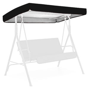Garden Swing Canopy Replacement Top Cover Tarp Waterproof Sun Protection for Outdoor UV Protection　waterproof awning sunshade