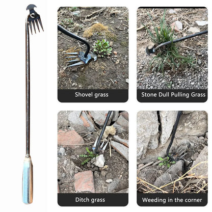 Garden Weeding Tool 30/40/50cm Weed Extractor Removal Agricultural Bonsai Tool Garden Supplies Horticulture for Home Outdoors