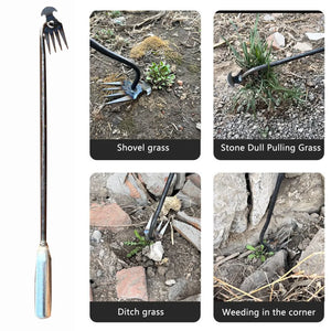 Garden Weeding Tool 30/40/50cm Weed Extractor Removal Agricultural Bonsai Tool Garden Supplies Horticulture for Home Outdoors
