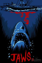 Load image into Gallery viewer, Jaws Classic Movie 5D Diamond Painting Horror Shark DIY Mosaic Cross Stitch Living Room Wall Decor
