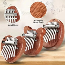 Load image into Gallery viewer, Portable Beginner Finger Piano Wooden Mini Thumb Piano Music Toy 8-sonic Instrument Children&#39;s Puzzle Home Decoration Ornaments
